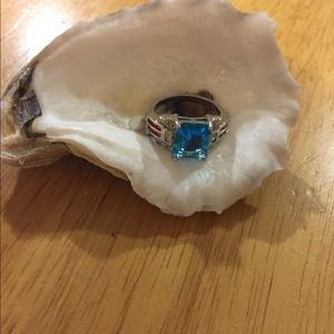 Beautiful Sterling Sliver Ring is 6